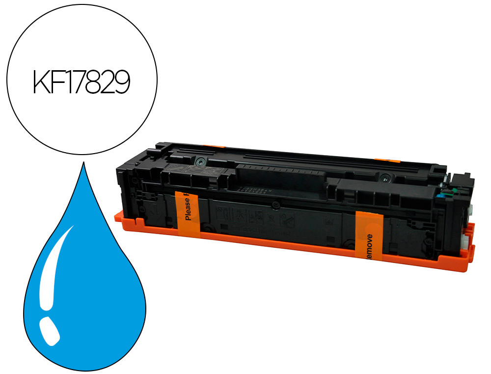 TONER Q-CONNECT COMPATIBLE 54H CANON I-SENSYS LBP621/623 2300P CYAN